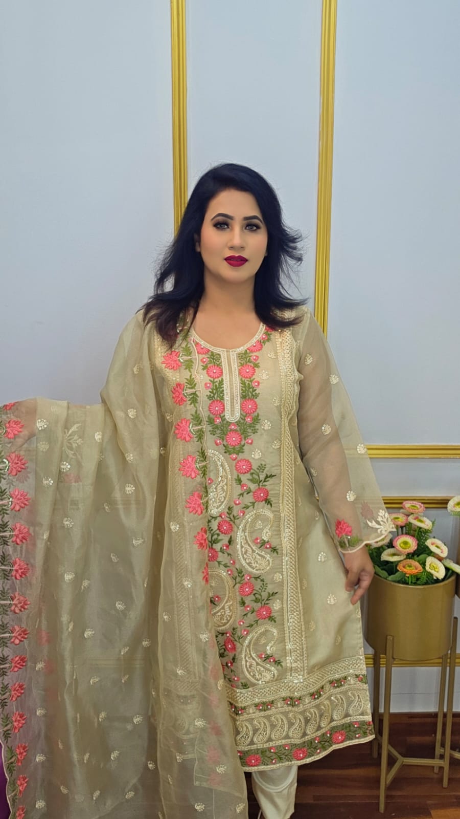 ফোর পিস কালেকশন | Unstitched Four Piece Set | Shopping Zone BD
