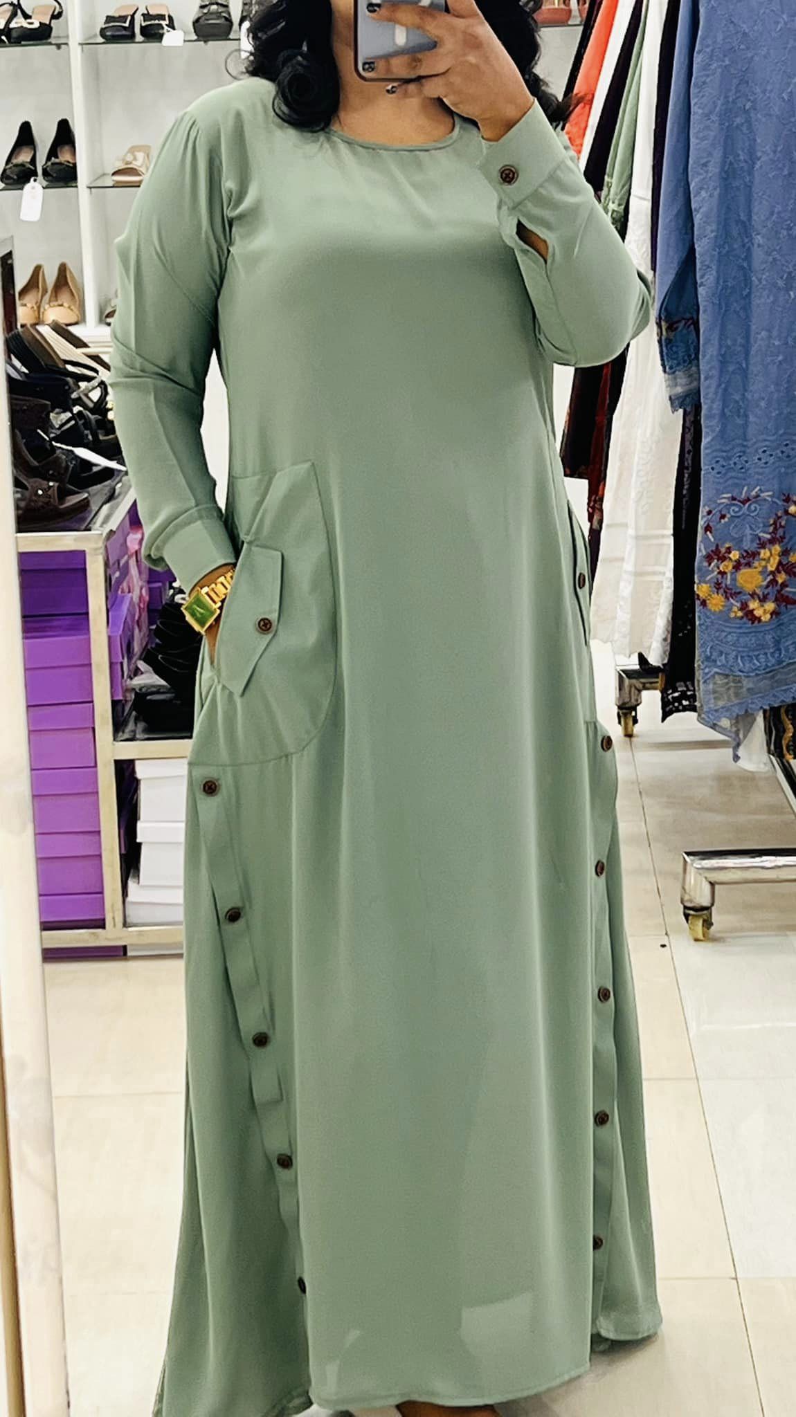 Exclusive Hijab Gown | G1250MIN | G1250OL