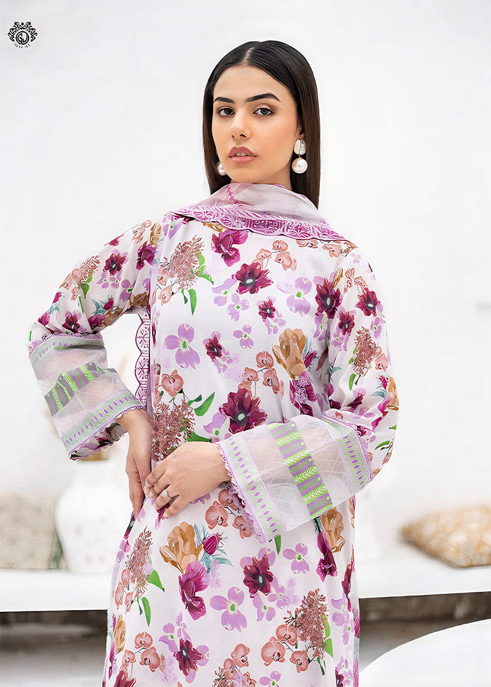 Unstitched Three Piece