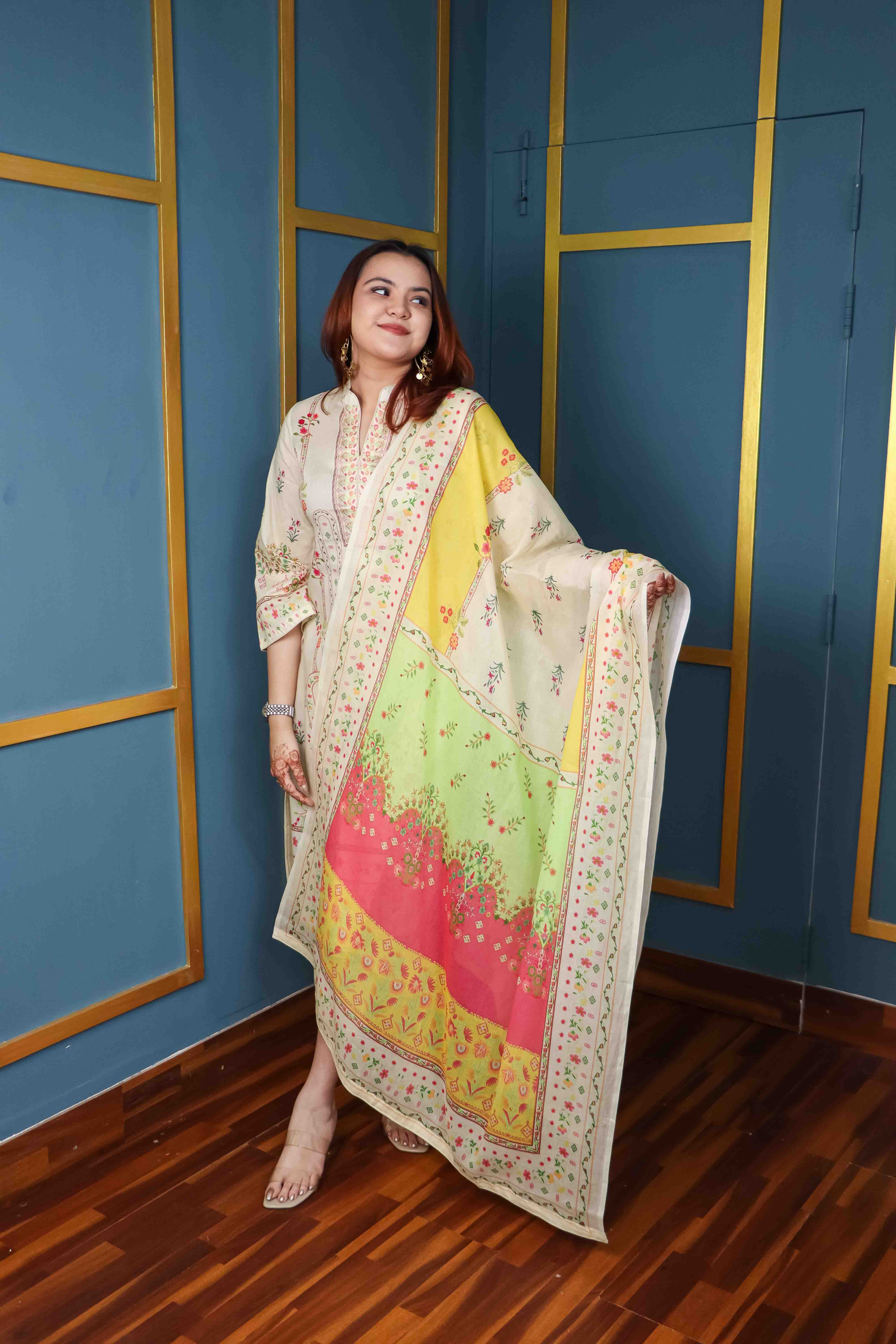 Unstitched Three Piece