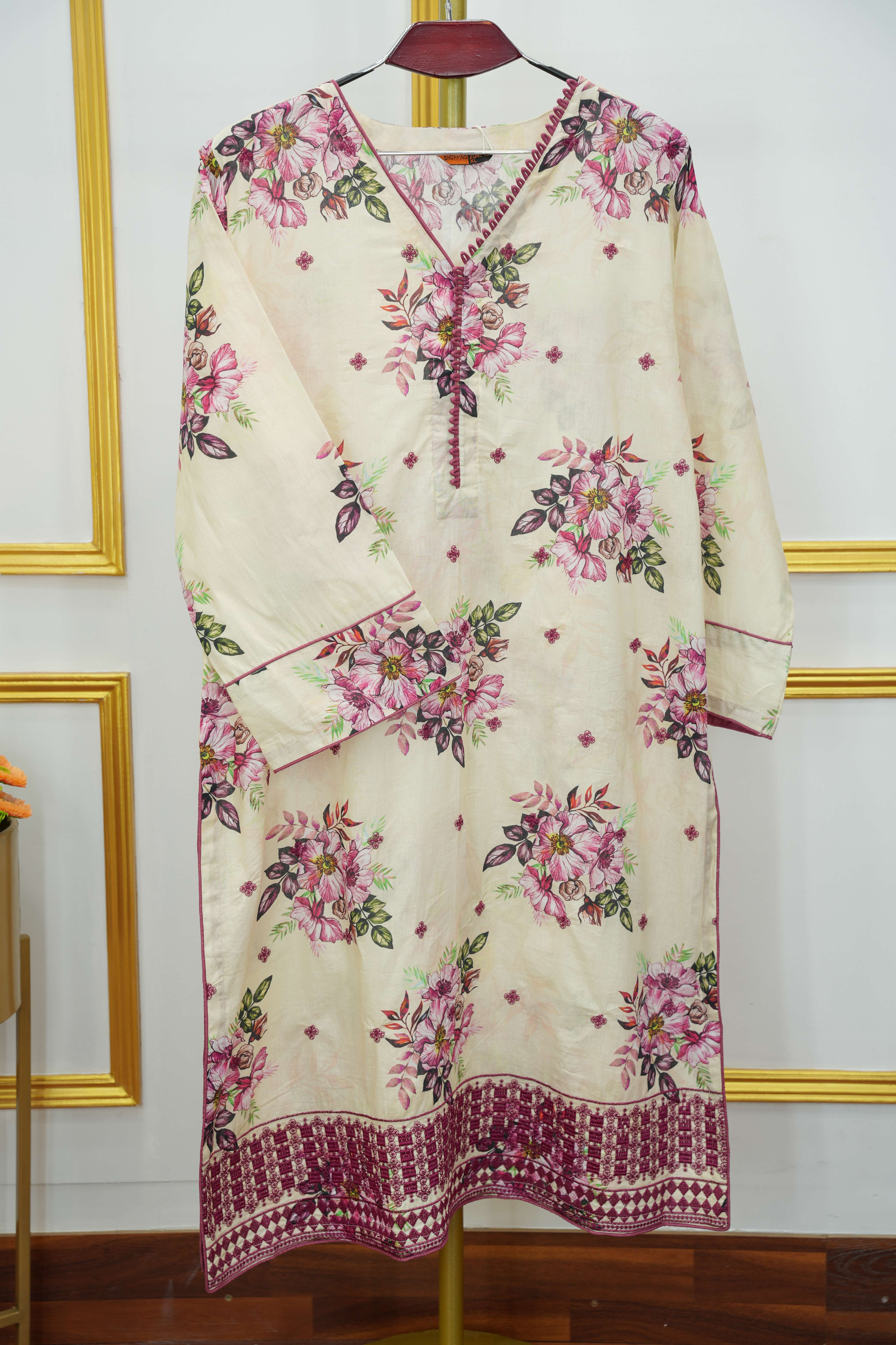 রেডি থ্রি পিস | Ready Three Piece — Salwar Kameez Set | Shopping Zone BD | Style #G1850C